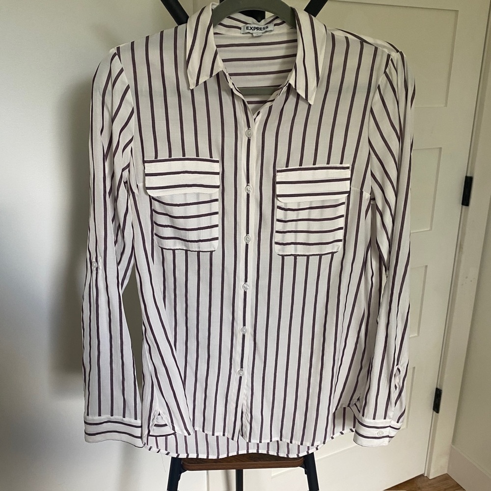 Striped Button Down